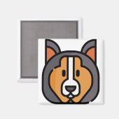 Collie Magneet (Voorkant / Achterkant)