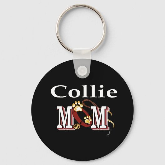 collie mama Sleutelhanger (Voorkant)