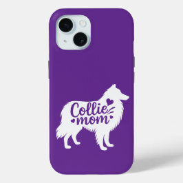 Collie Mom Mobiele Telefoonhoes