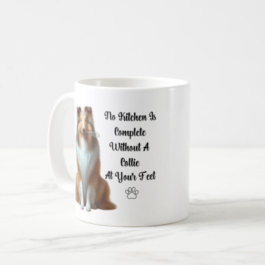 Collie mug (Devant gauche)