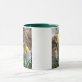 Collie N Tulips Mug (Centre)