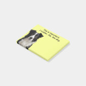 Collie or Your Dog Photo—Stocking Stuffer Cute Post-it® Notes (Schuin)