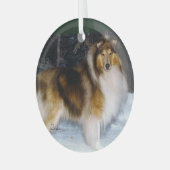 Collie Ornament (Voorkant links)