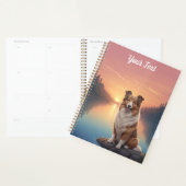 Collie par le lac (Devant avec enveloppe)