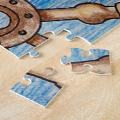 Collie Pirate Legpuzzel (Zijkant)