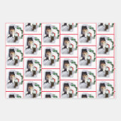 Collie Puppy Kerstmis Inpakpapier Vel (Voorkant)