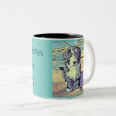 Collie Puppy Mug (Devant droit)