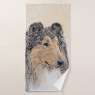 Collie (Rough) Peinture - Cute Original Dog Art