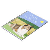 Collie rugueuse avec Carnet de champs (Côté gauche)