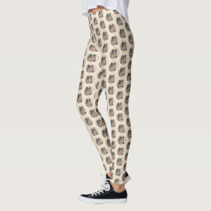 Collie (ruw) schilderen - Cute Original Dog Art Leggings