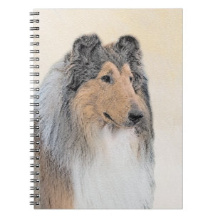 Collie (ruw) schilderen - Cute Original Dog Art Notitieboek