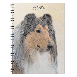 Collie (ruw) schilderen - Cute Original Dog Art Notitieboek