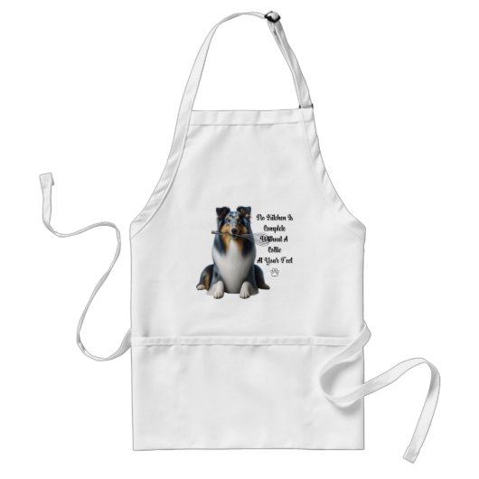 Collie-Schort Standaard Schort (Voorkant)