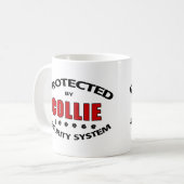 Collie Security Koffiemok (Voorkant links)