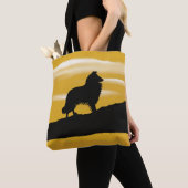 Collie/Sheepdog Sunrise Draagtas (Dichtbij)