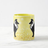 Collie Silhouette Mok (Midden)