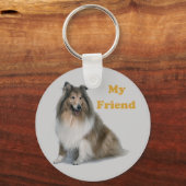Collie Sleutelhanger (Voorkant)