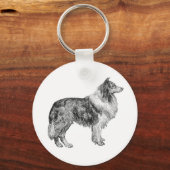 Collie Sleutelhanger (Voorkant)