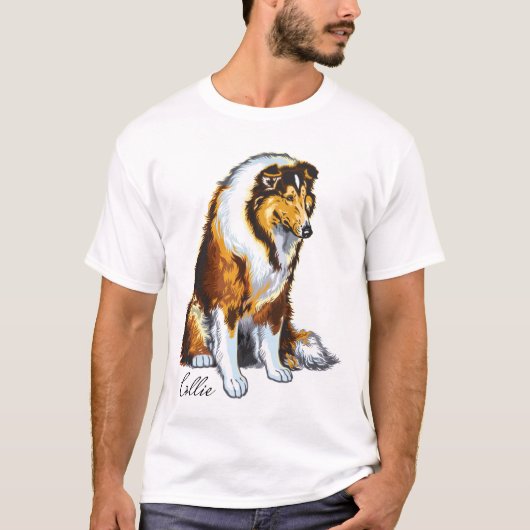 collie t-shirt (Voorkant)