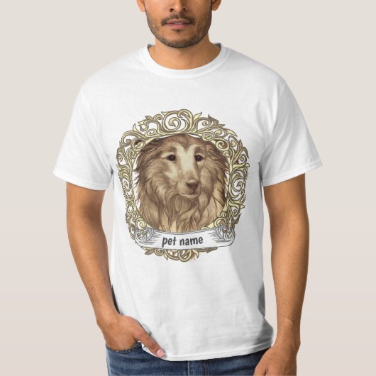 Collie T-shirt (Voorkant)