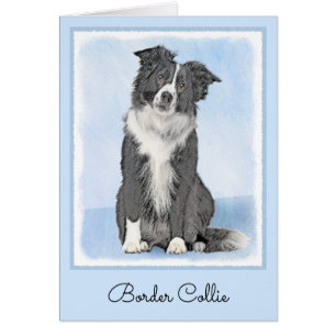 Collie-verf aan de rand - Kute Original Dog Art