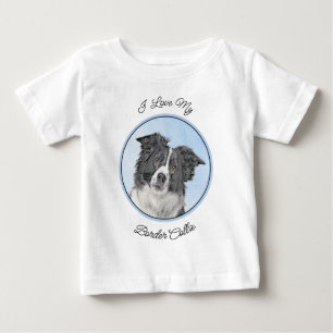 Collie-verf aan de rand - Kute Original Dog Art