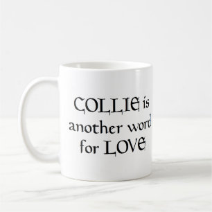 collie woordkoffie - mok