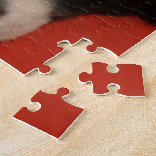 colliehond legpuzzel (Zijkant)