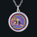 Collier<br><div class="desc">Taille : Petite Gardez votre image, votre design ou vos mots d'inspiration préférés fermer votre coeur avec ce magnifique collier en argent, fait sur mesure, sterling. Choisissez votre modèle, couleur et taille parmi un large choix pour créer le collier parfait. Le collier est livrée dans un petit sac noir, idéal...</div>
