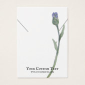 Collier Bijoux Carte d'affichage ・ Fleur pastel (Devant)