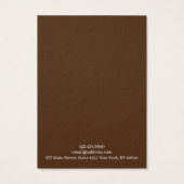 Collier Bijoux Display Card ・ Terre Florale (Dos)