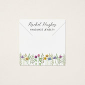 Collier Bijoux Floral Display Card (Devant)