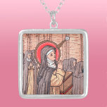 Collier Bl. Miracle d'Imelda Lambertini (Détail ; VVP 010)<br><div class="desc">Né dans une famille noble de Bologne, en Italie, le bienheureux Imelda Lambertini (1322-1333) fut un enfant religieux précocement consacré à saint Agnès de Rome, à Marie, reine du ciel, et à la sainte Eucharistie. À l'âge de cinq ans, elle construisit un oratoire chez elle. À l'âge de neuf ans,...</div>