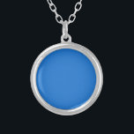 Collier Bleu bleu marine brillant (couleur solide)<br><div class="desc">Bleu bleu marine brillant (couleur solide)</div>