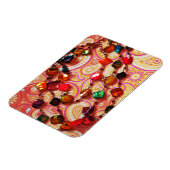 Collier bohème Gemstone Paisley Magnet photo (Côté Gauche)