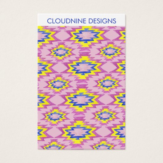 Collier Boho Rose Erosion Bijoux Carte d'affichage (Devant)