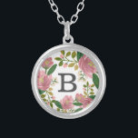 Collier Bouquet Blush<br><div class="desc">Modèle floral rose peint à la main,  conçu par Shelby Allison.</div>