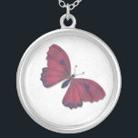 Collier Bridesmaid Papillon Brocade rouge<br><div class="desc">Le collier de papillon Brocade Bridesmaid en violet est un grand cadeau pour vos accompagnateurs, surtout si vous avez utilisé ce thème pour le mariage. Cela fait partie de la collection Brocade Papillon pour Mariages en rouge grenat profond. Il y aura quatre autres couleurs bijoux disponibles, paon, violet, cuivre et...</div>