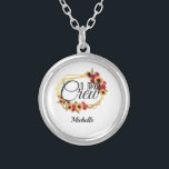 Collier Cadeaux de la fête nuptiale, I Do Crew, Tournesols<br><div class="desc">La fête nuptiale "I Do Crew" cadeau collier ou casier plaqué argent. Montrez à vos amis et à votre famille quelle partie spéciale de votre grand jour ils sont vraiment. Personnalisez le collier avec son nom ou laissez le nom en blanc.</div>