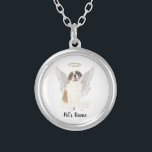 Collier Céramique commémorative personnalisée St Bernard S<br><div class="desc">Il y en a qui apportent une lumière si grande au monde, que même après leur disparition, leur lumière demeure. Laissez un collier doux apporter le réconfort à votre coeur lourd pendant que vous prenez un moment pour vous souvenir de votre saint bernard bien-aimé. Pour les cadeaux les plus réfléchis,...</div>