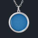 Collier Ciel bleu<br><div class="desc">Le design "Ciel Bleu" s'inspire de la couleur du ciel de l'oeuvre photographique "Nuages dans le Ciel". "Nuages dans le ciel" est une photo de nuages blancs contre un ciel bleu dans un motif à angle unique. Pour votre ensemble unique de pièces assorties, voir aussi Nuages dans le ciel, pour...</div>