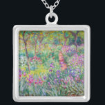 Collier Claude Monet - Le jardin d'Iris à Giverny<br><div class="desc">Jardin d'Iris à Giverny / Jardin d'Artiste à Giverny - Claude Monet,  1899-1900</div>