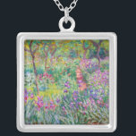 Collier Claude Monet - Le jardin d'Iris à Giverny<br><div class="desc">Jardin d'Iris à Giverny / Jardin d'Artiste à Giverny - Claude Monet,  1899-1900</div>