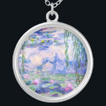 Collier Claude Monet - Nymphéas / Nymphéas 1919<br><div class="desc">Nymphéas (W.1852) - Claude Monet,  Huile sur toile,  1916-1919</div>