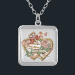 Collier Clé rose Double coeur<br><div class="desc">Rose Key Double Hearts Collier, Vêtements Coeurs, T-shirts Coeur, Cadeaux Saint Valentin par ArtMuvz Illustration. T-shirt Coeur correspondant, cadeaux et vêtements de jour Valentines.POUR PERSONNALISER, ajoutez votre nom, ou ajoutez du texte à la place. Préparez-vous pour la Saint Valentin avec nos cadeaux festifs et nos vêtements romantiques! Quel que soit...</div>