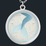 Collier Collection de sirènes peintes<br><div class="desc">Une sirène, leur queue ! Un morceau cool de pop art mettant en vedette cette caractéristique mythique de l'imaginaire sur un arrière - plan simple. Une riche queue de sirène bleue, conçue par June Erica Vess. Quelque chose pour apporter la magie de l'océan à la vie dans votre maison avec...</div>