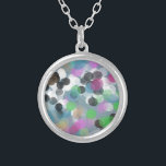 Collier Colorful Confeti<br><div class="desc">A happy bokeh dotted custom graphic design, ideal for bring a bouncy chauffe to holiday and party stationary, along with all of your home decor and venft giving selections. Enjoy !</div>