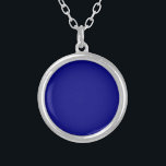 Collier Couleur uni bleu marine<br><div class="desc">Couleur uni bleu marine</div>