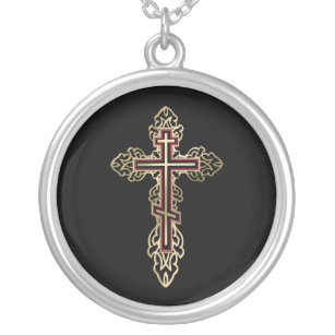 Collier Croix orthodoxe