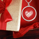 Collier Cute Moderne Blanc Et Rouge Coeur tendance Amour F<br><div class="desc">Un collier de coeur simple mais magnifique pour la Saint Valentin. Si vous aimez ce design sur d'autres articles,  s'il vous plaît nous envoyer une boîte. Nous les énumérerons pour vous. Consultez nos autres magasins à thème.</div>